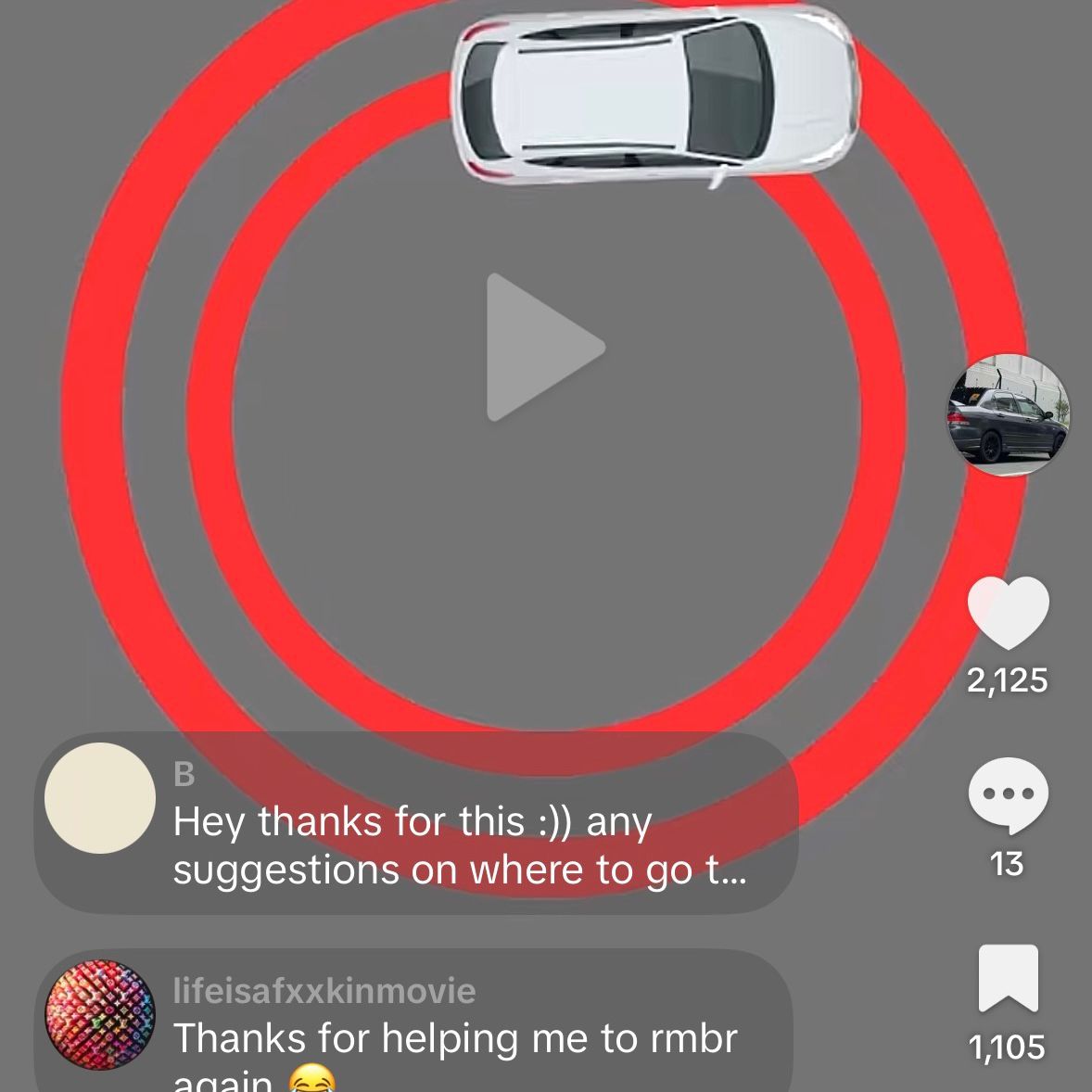 Driving Safety TikTok Visuals